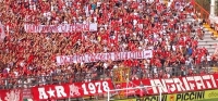 Striscione in Curva Nord per Leo Cenci “Orgoglio della città”