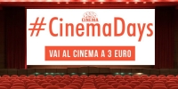 CinemaDays 2016: al cinema con soli 3 euro