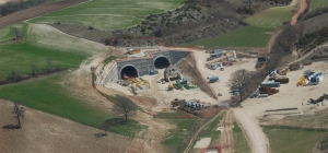 Galleria la Franca, tratti con meno cemento